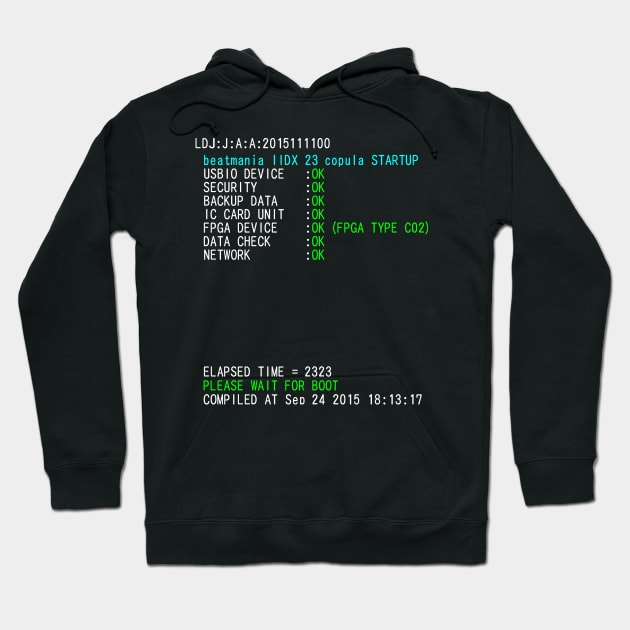 IIDX STARTUP COPULA VER. Type 2 Hoodie by CommonSans